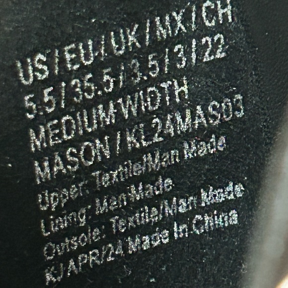 Kenneth Cole Tweed Mason Ballet Flats ankle strap women’s size 5.5M - Picture 5 of 15